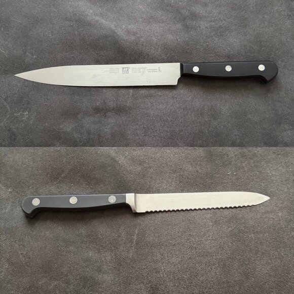 J.A. Henckels International 5" No Stain Serrated & Utility Knife Set - Picture 1 of 9